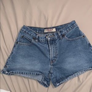 Vintage jean shorts